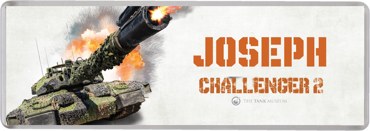 Challenger 2 Personalised Magnet