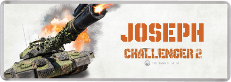 Challenger 2 Personalised Magnet Fridge Magnet My Moments