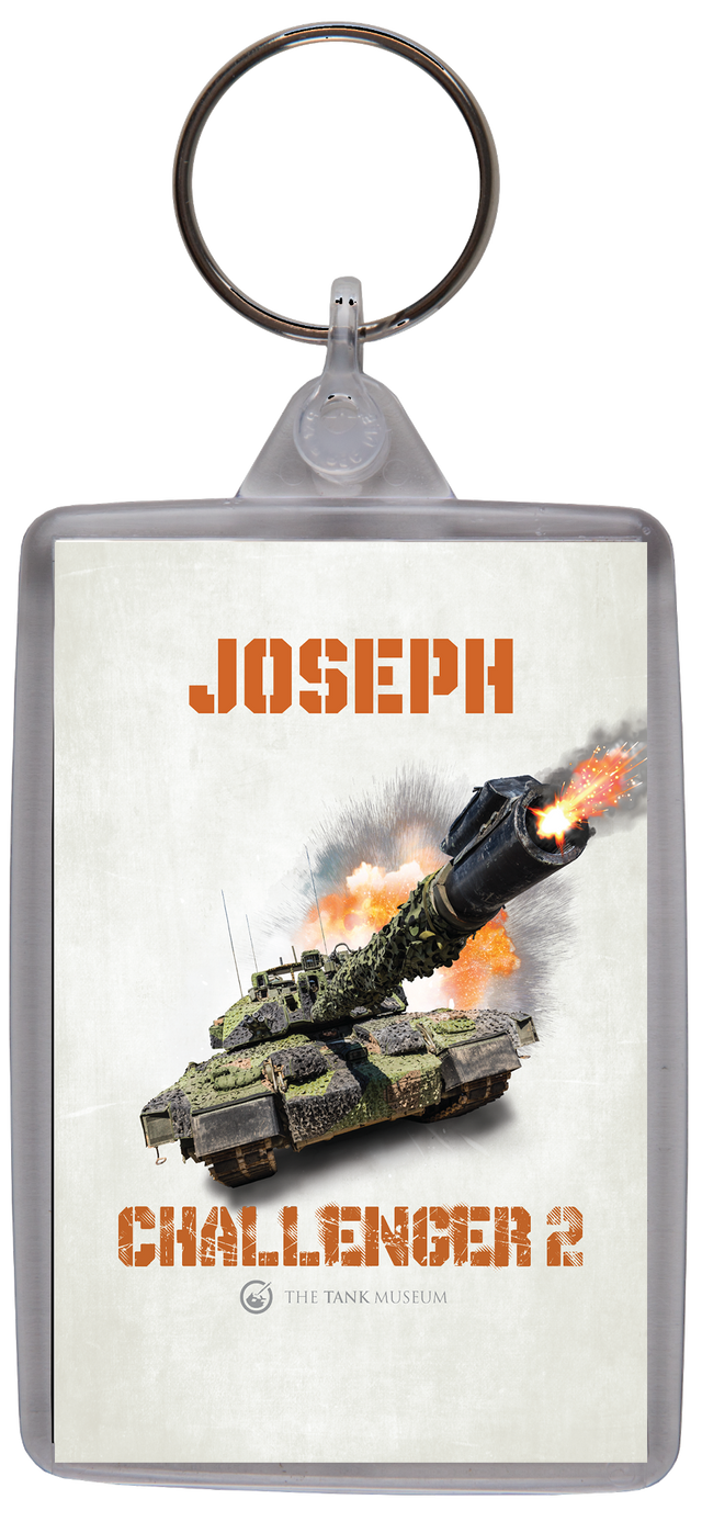 Challenger 2 Personalised Keyring Keyring My Moments