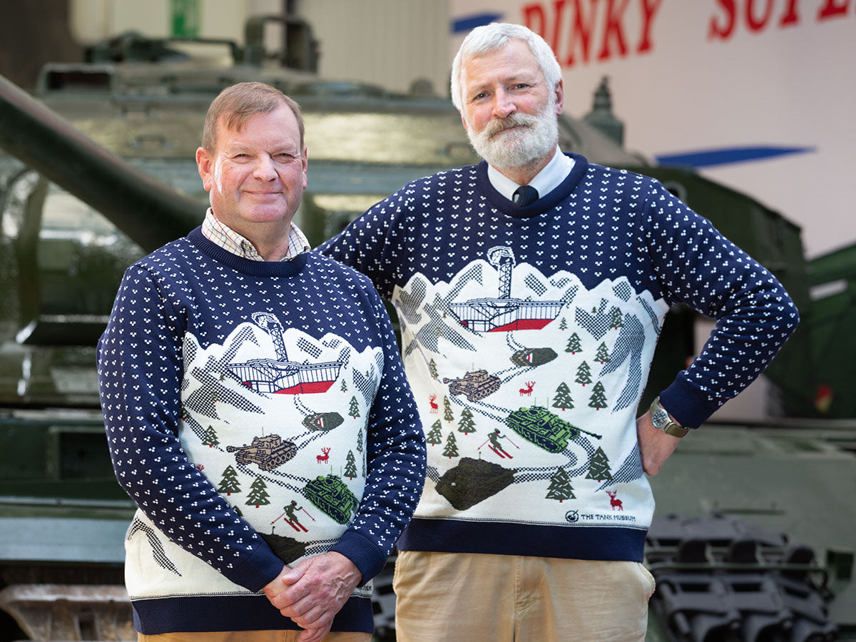 2023 Limited Edition Knitted Christmas Jumper The Tank Museum