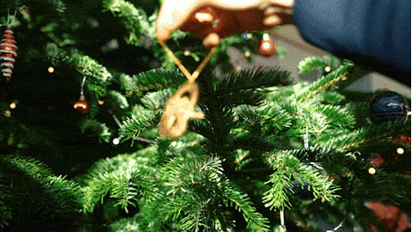 2025 Christmas Metal Tank Decoration