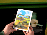 The Tank Museum Tank Arena Pop Up Greetings Card