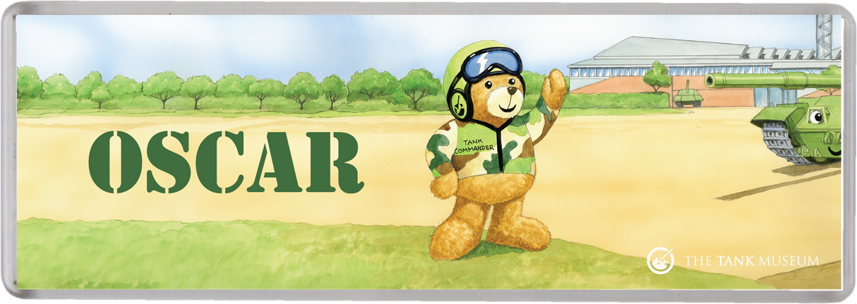 Tank Commander Basil Personalised Magnet