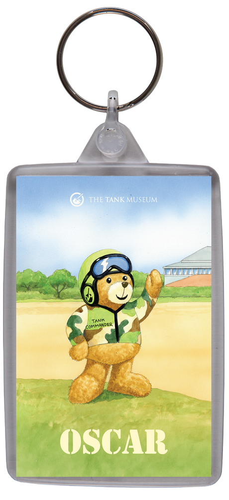 Tank Commander Basil Personalised Keyring Keyring My Moments