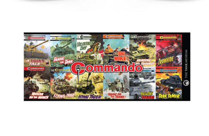 Commando Comics Tank Covers Mug