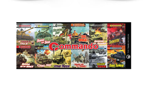 Commando Comics Tank Covers Mug