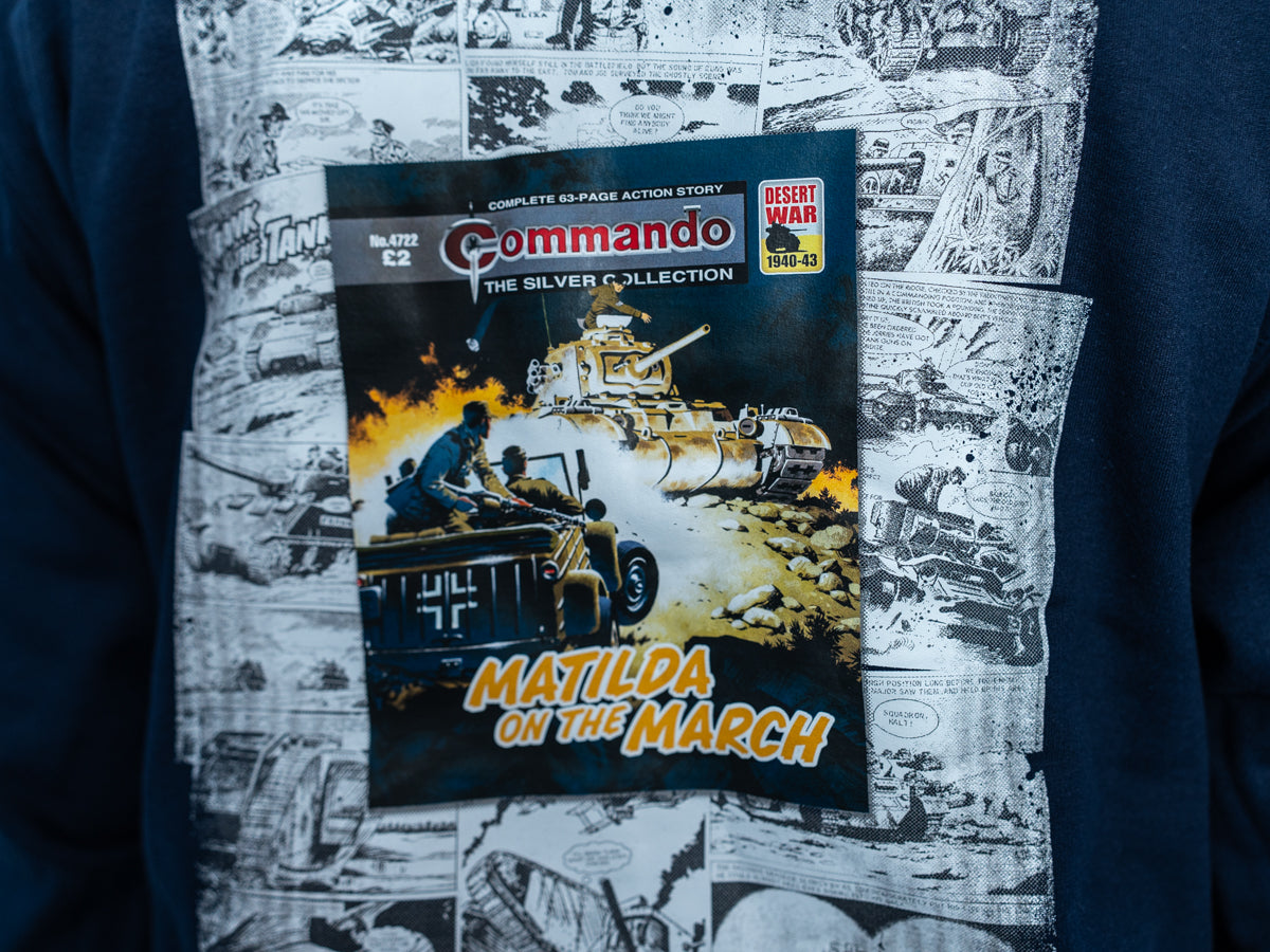 Commando Comics Artwork Hoodie