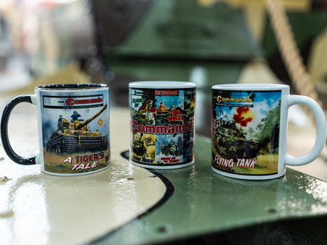 Commando Comics Flying Tank Cover Mug