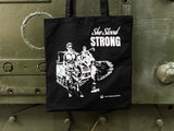 Women In Warfare 'She Stood Strong' Canvas Bag Bag [variant_option4]