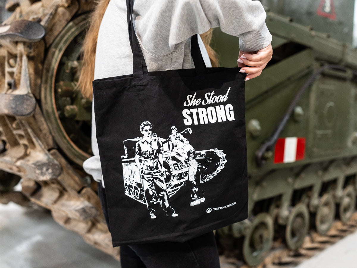 Women In Warfare 'She Stood Strong' Canvas Bag Bag [variant_option4]