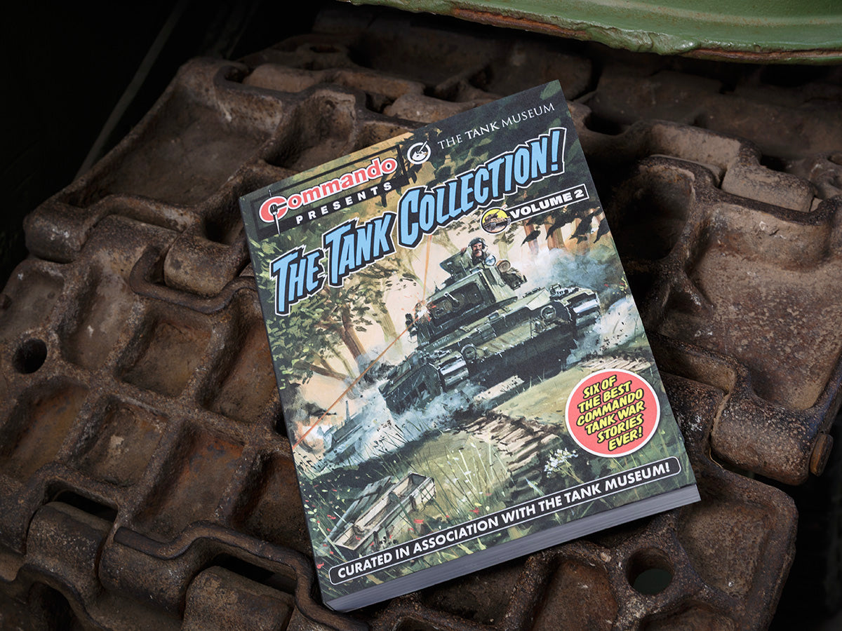 PRE-ORDER: Commando Presents: The Tank Collection Volume 2 Book Gardners