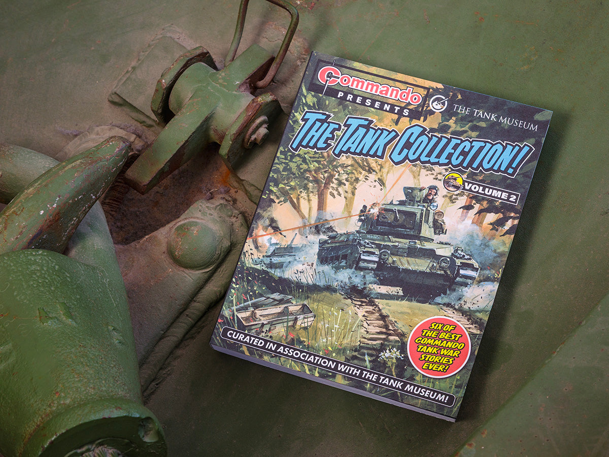 PRE-ORDER: Commando Presents: The Tank Collection Volume 2 Book Gardners
