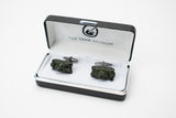 Sherman Fury Tank Cufflinks