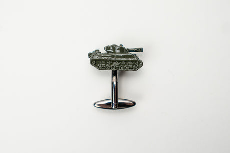 Sherman Fury Tank Cufflinks