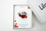 Tank Poppy Brooch