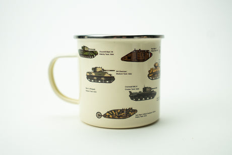 Tanks Enamel Mug