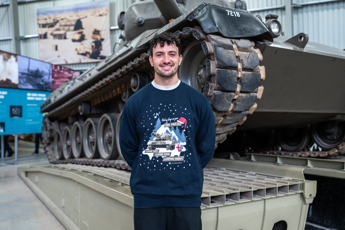 Leopard Snow Christmas Sweater