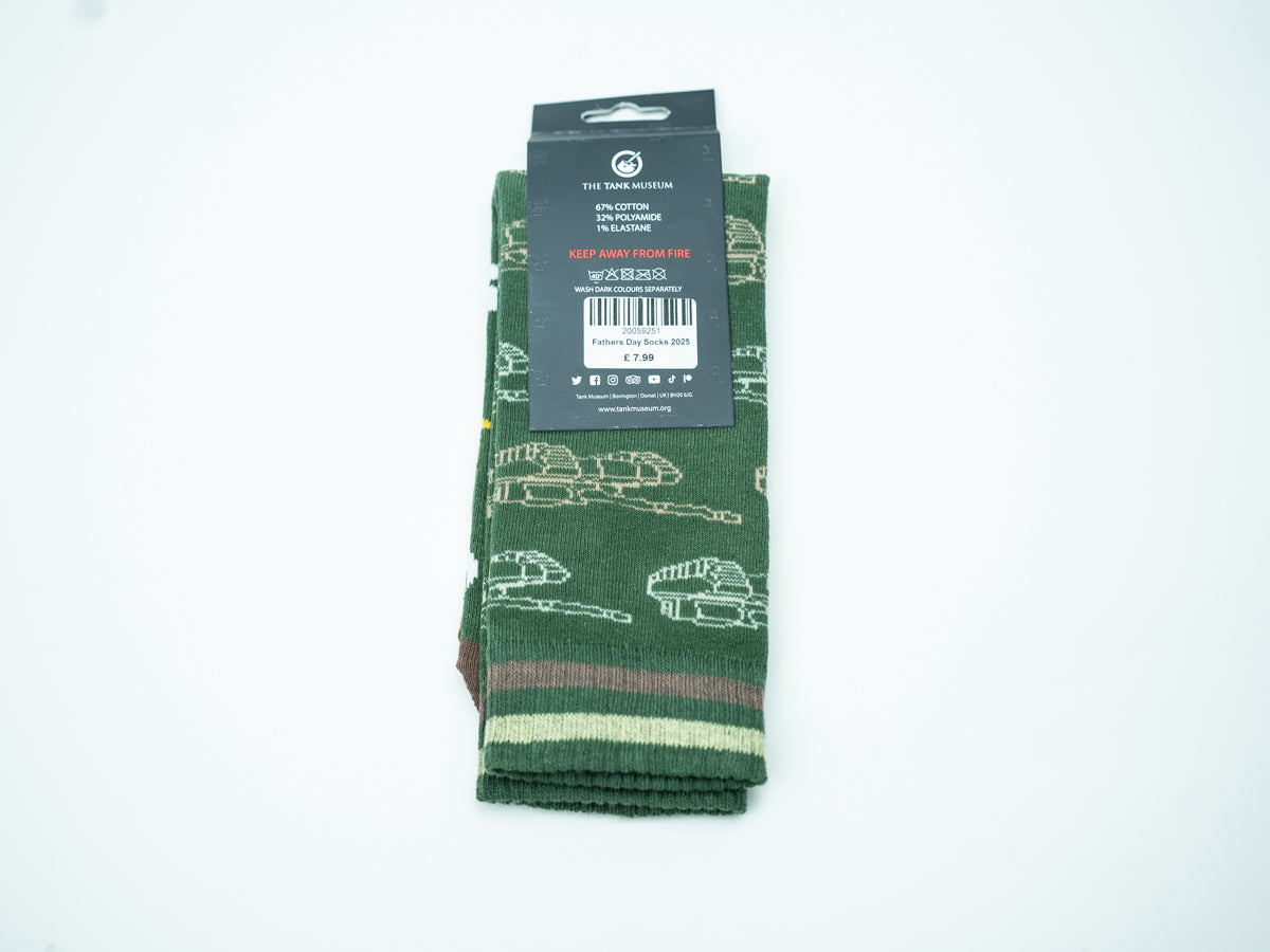 Tank Museum Limited Edition Father's Day Socks Socks [variant_option4]