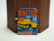 King Tiger Poster Pin Badge Pin Badge Haskins Giftware