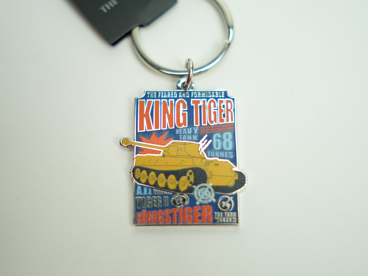 King Tiger Poster Keyring