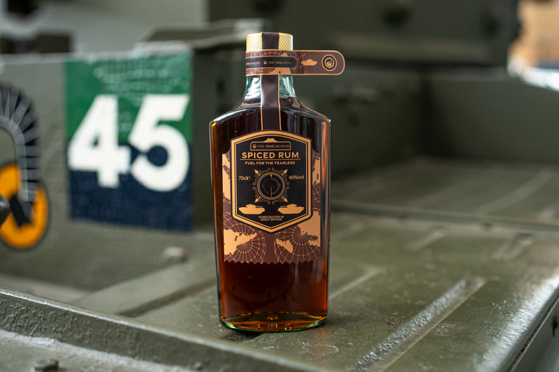 Fuel for the Fearless Tank Rum Drink Drapers England