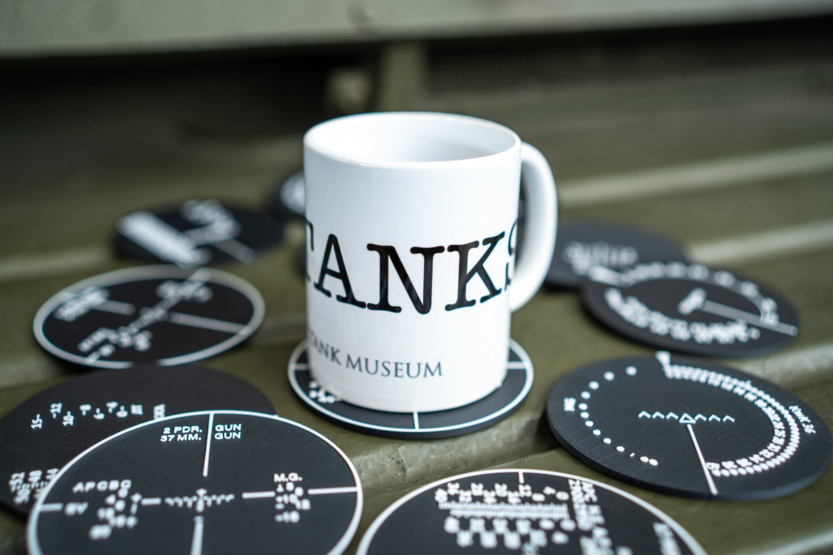 Coaster Set: WWII Tank Graticules Coaster [variant_option4]