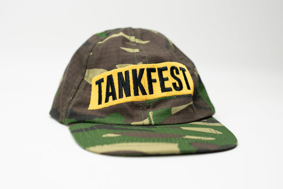 Kids TANKFEST 2023 Green Camo Cap Hat [variant_option4]