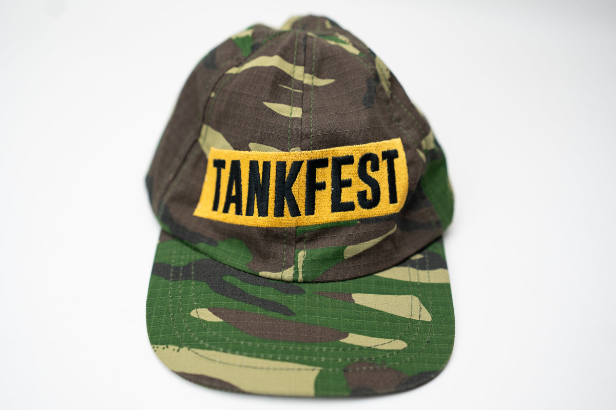 Kids TANKFEST 2023 Green Camo Cap Hat [variant_option4]