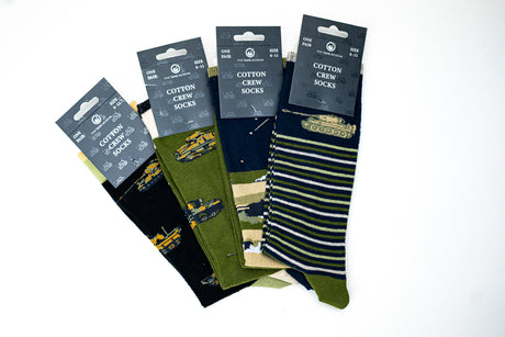 New Tank Museum Socks: 4 Pack Socks [variant_option4]