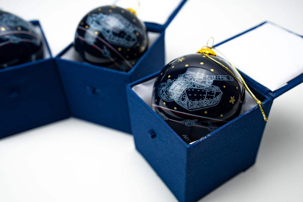 The Tank Museum Bauble - Navy 2025 Homeware [variant_option4]