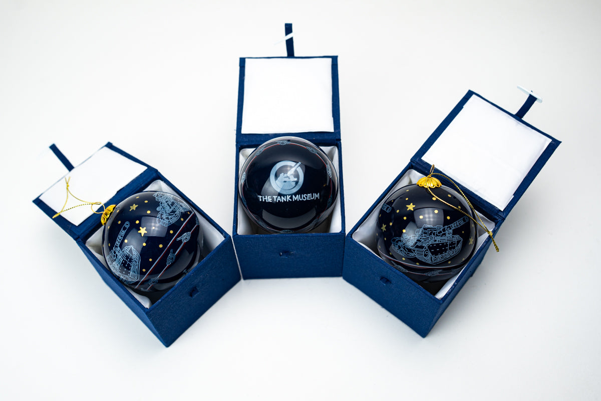The Tank Museum Bauble - Navy 2025 Homeware [variant_option4]