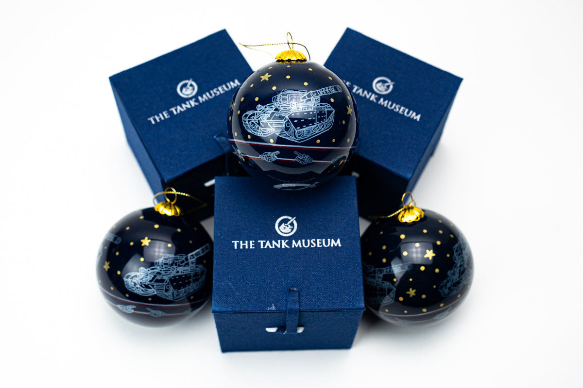 The Tank Museum Bauble - Navy 2025 Homeware [variant_option4]