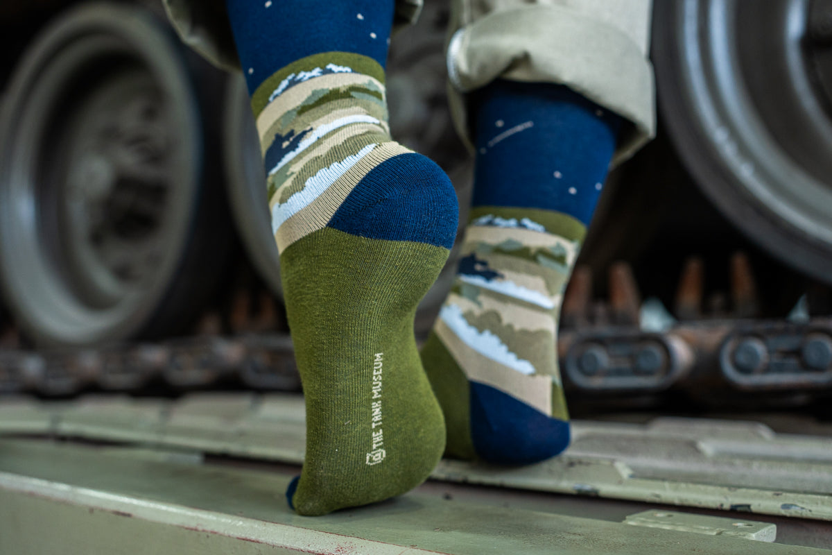 Tank Museum Socks Night-time Tanks Socks [variant_option4]