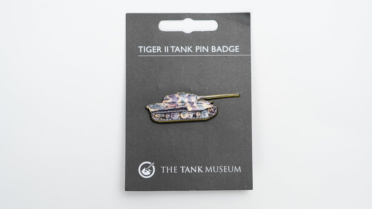 King Tiger Tank Pin Badge