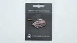 Sherman Fury Tank Pin Badge