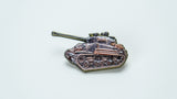 Sherman Fury Tank Pin Badge