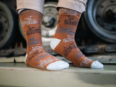 Tank Museum Tank Socks: 4 Pack Socks [variant_option4]