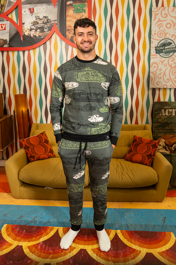 Tank Museum Outline Tanks Pyjamas (WO, RM, Weight) Pyjamas [variant_option4]