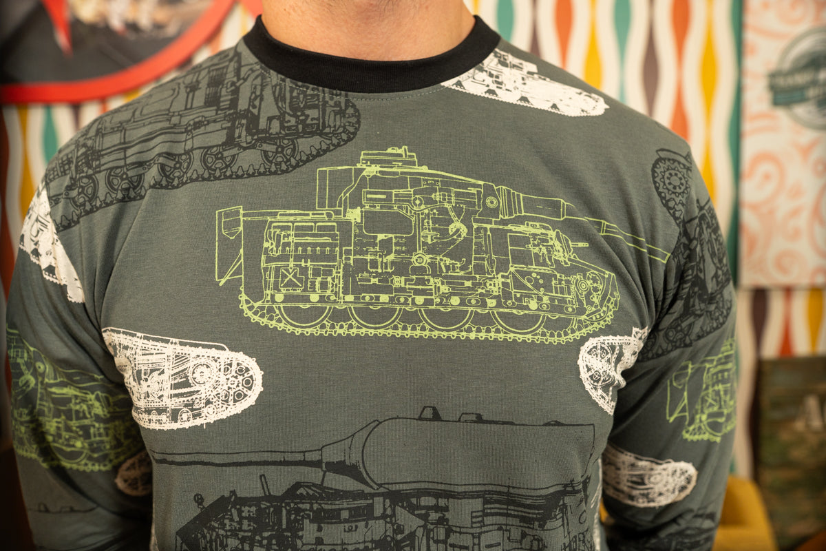 Tank Museum Outline Tanks Pyjamas (WO, RM, Weight) Pyjamas [variant_option4]
