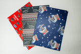 Christmas Tank Museum Wrapping Paper - Two sheet pack