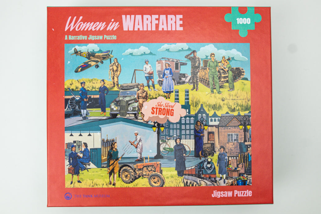 Women In Warfare 'She Stood Strong' Jigsaw Puzzle Jigsaw Puzzle [variant_option4]