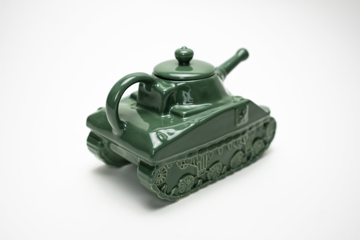 PRE-ORDER: Sherman Tank Teapot