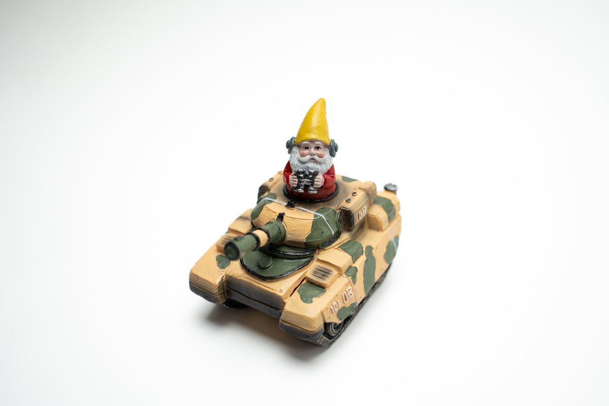 Tank Commander Gnome - Small Homeware [variant_option4]
