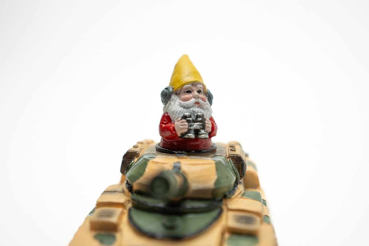 Tank Commander Gnome - Small Homeware [variant_option4]