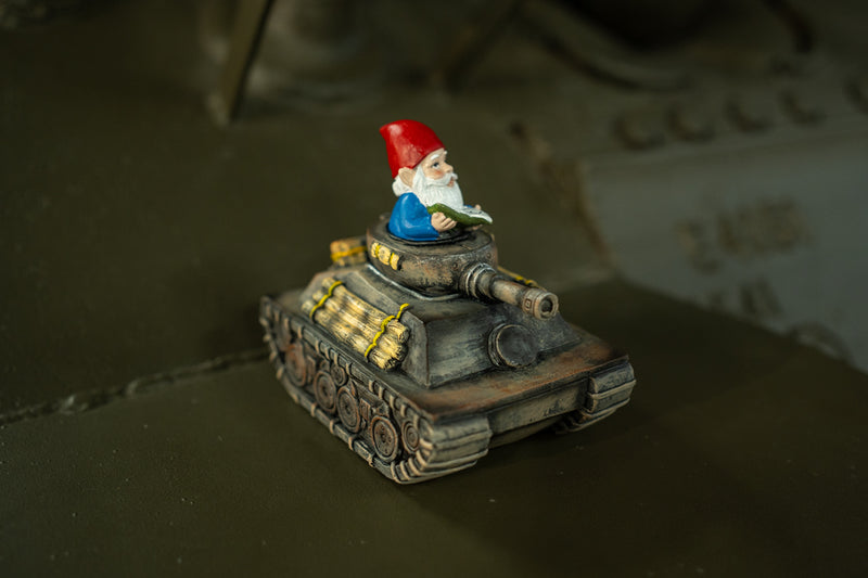 Tank Commander Gnome - Medium Homeware A Bit Quackers