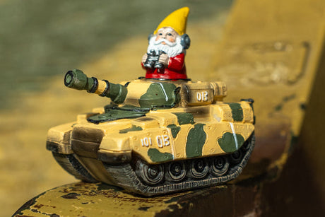Tank Commander Gnome - Small Homeware [variant_option4]