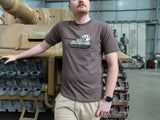 Tiger 131 Tank Raised Rubber T-Shirt T-Shirt T and F