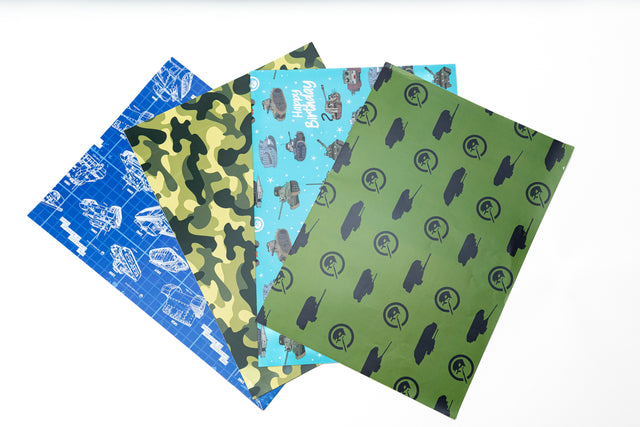Tank Museum Wrapping Paper - Two sheet pack Wrapping Paper Where The Trade Buys