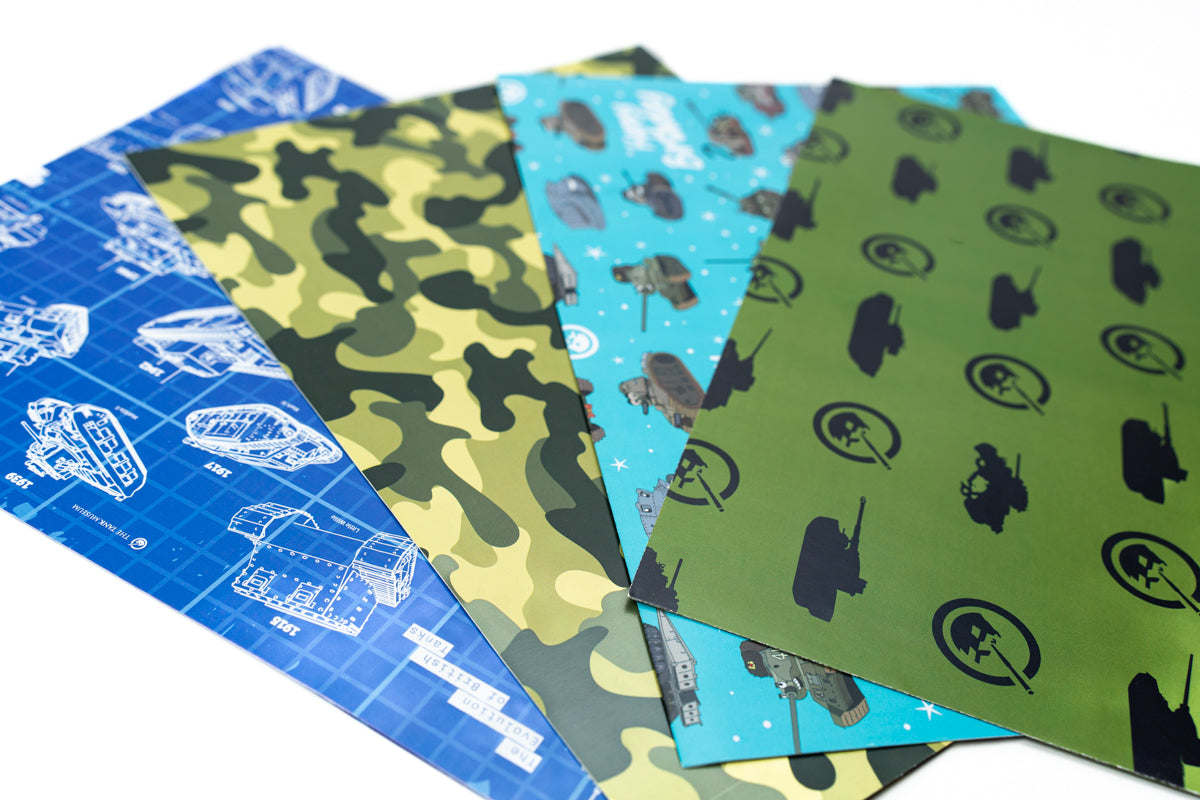 Tank Museum Wrapping Paper - Two sheet pack Wrapping Paper Where The Trade Buys