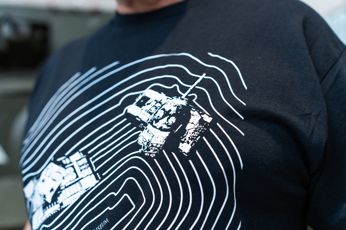 Topographical Tanks Arena Black T-shirt T-Shirt Aspire